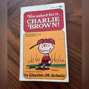 Peanuts Charlie Brown Vintage Book | You Asked For It, Charlie Brown! | 1985